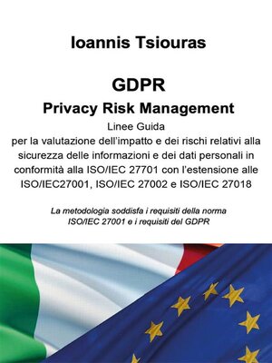 cover image of GDPR-Privacy Risk management.